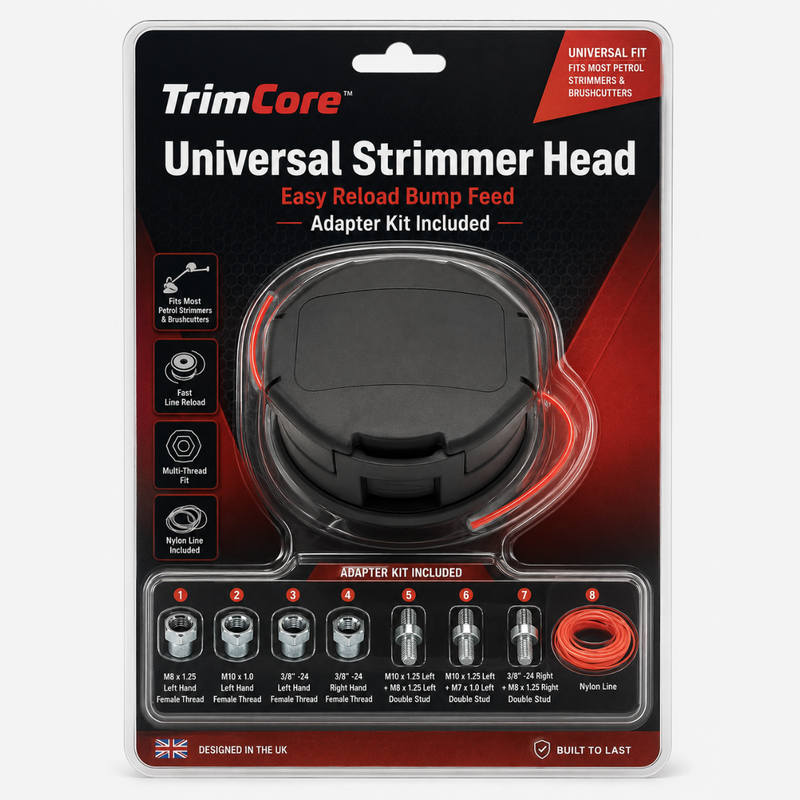 TrimCore strimmer head with adapter kit